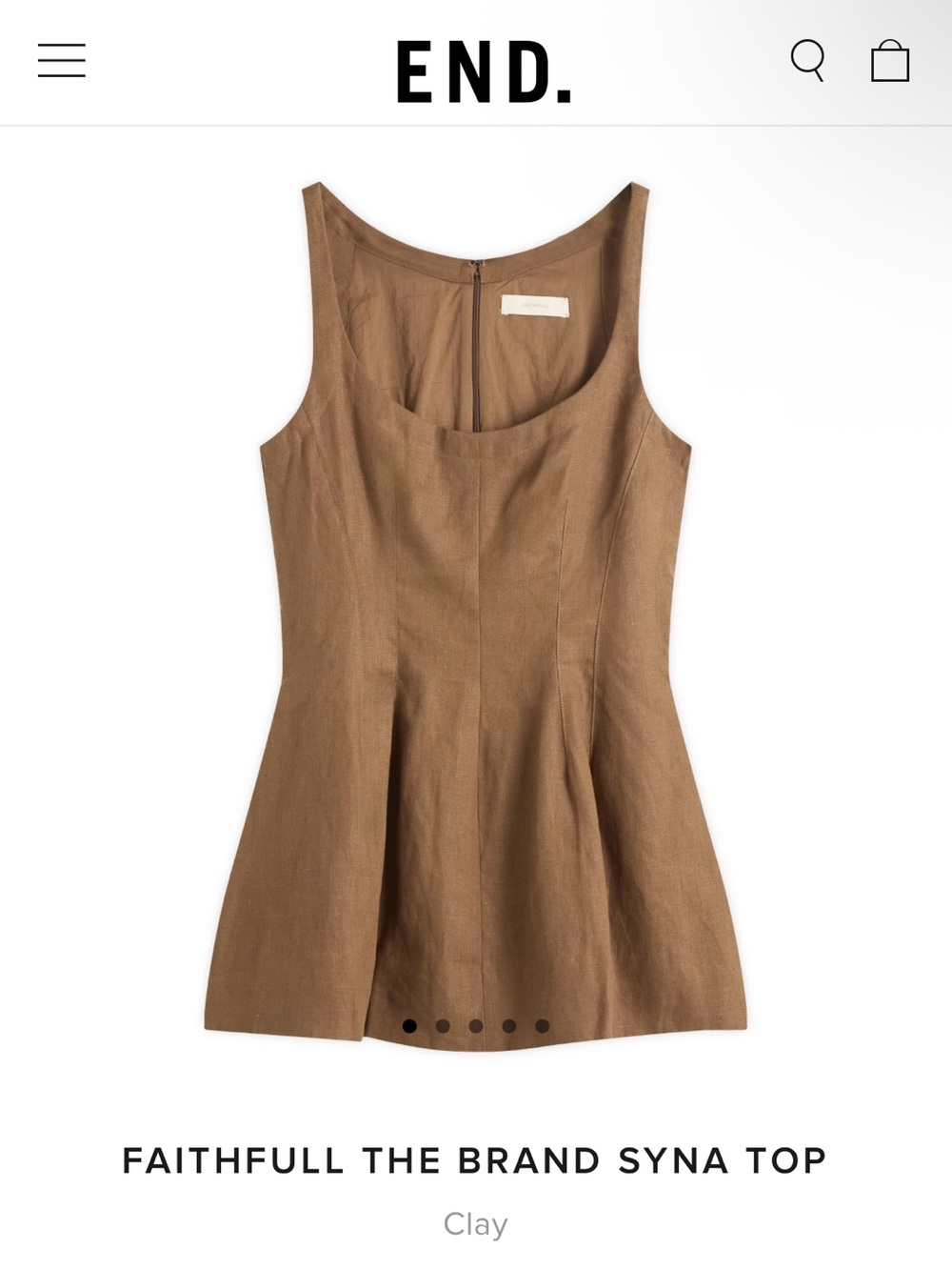 Brown top